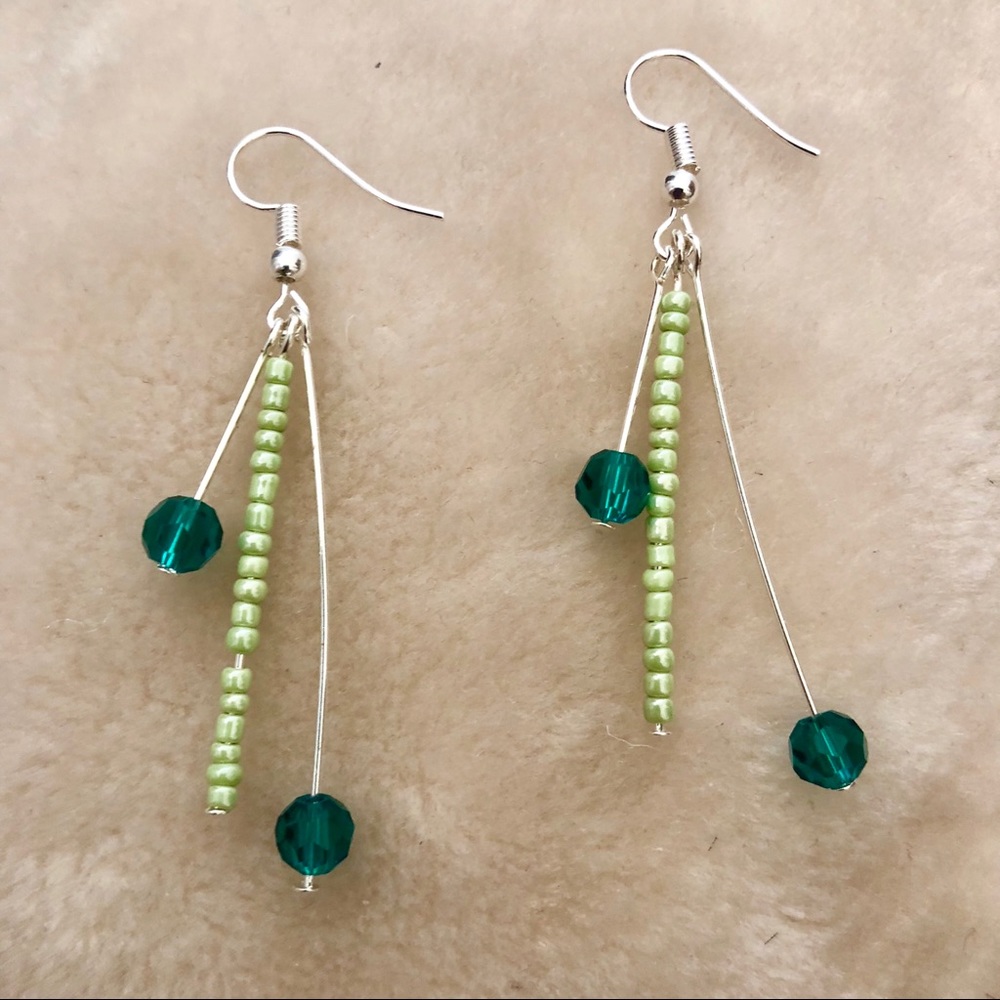 Earring Crystal Handmade